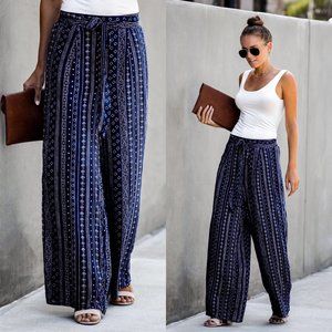 One Track Mind Tie Pants